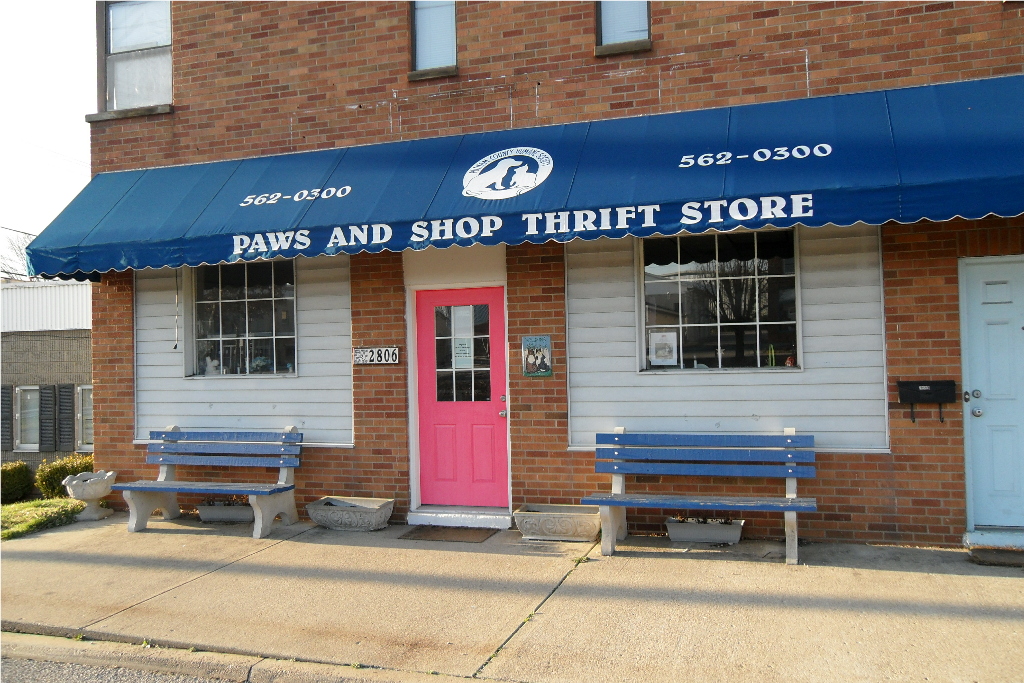 Paws & Shop Thrift Store New Hope Animal Rescue WV